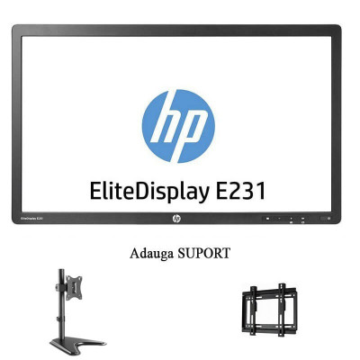 Monitoare LED Second Hand HP EliteDisplay E231, 23&amp;quot; Full HD, Fara Picior, Grad B foto