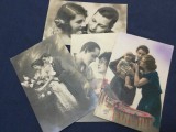 carte postala prima perioada a sec XX - lot carti postale indragostiti / deosebite !