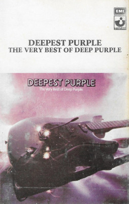 Caseta Deep Purple &amp;lrm;&amp;ndash; Deepest Purple: The Very Best Of Deep Purple, originala foto