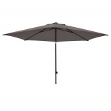 Madison Umbrelă de soare &quot;Mykanos&quot;, 250 cm, gri taupe