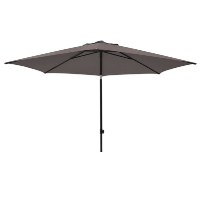 Madison Umbrelă de soare &amp;quot;Mykanos&amp;quot;, 250 cm, gri taupe foto