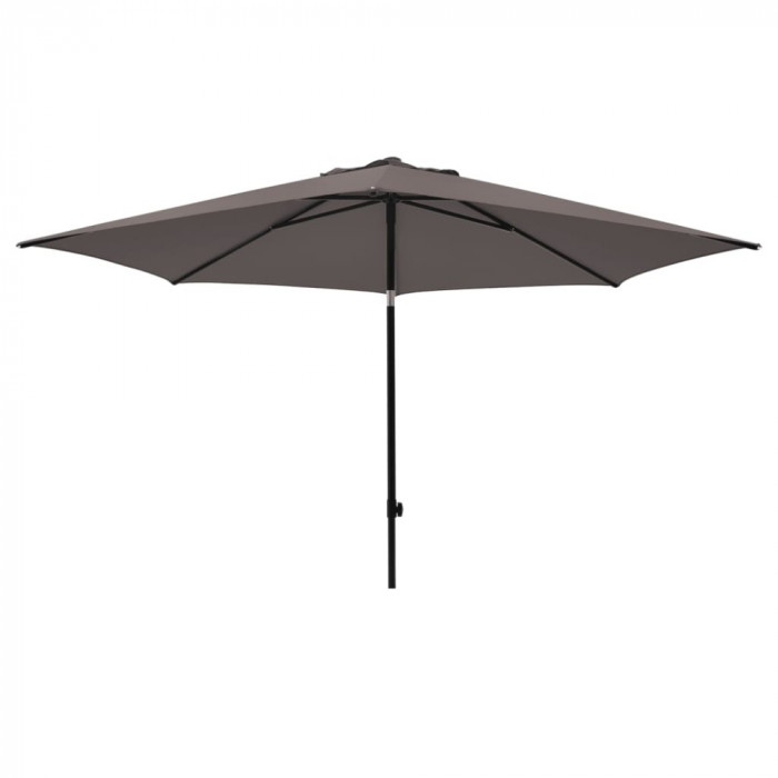 Madison Umbrelă de soare &quot;Mykanos&quot;, 250 cm, gri taupe