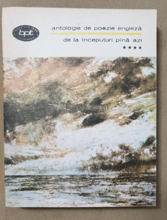 Antologie de poezie engleză, vol. IV