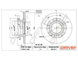 Dr!ve+ DP1010.11.0298 Disc frana