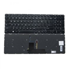Tastatura Laptop, Toshiba, Satellite L55-C, L55D-C, neagra, iluminata, layout US