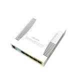 Switch administrabil MikroTik CSS106-1G-4P-1S, 5 porturi Gigabit Ethernet, 1 slot SFP, PoE
