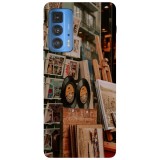 Husa compatibila cu Motorola G20 model Retro shop, Silicon, TPU, Viceversa, Transparent, Carcasa
