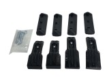 Kit de prindere Menabo FIX011G pentru bare transversale Tema / Tema Aluminiu