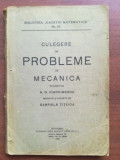 Culegere de probleme de mecanica- A. G. Ioachimescu