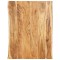 vidaXL Blat de masă, 80x(50-60)x2,5 cm, lemn masiv de acacia 286329