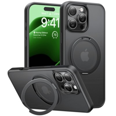 Husa pentru iPhone 16 Pro Max - Torras Ostand Pro Series - Black foto