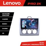 Navigatie Ford Focus 2 Manual Lenovo Kit-140-manual 8 core QLED 2K 12+256 360 Android Waze USB Navigatie Internet Youtube Radio CarStore Technology