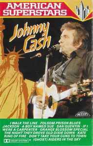 Casetă audio Johnny Cash &amp;lrm;&amp;ndash; American Superstars, originală foto