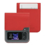 Husa Cover Araree Mustang Handmade pentru Samsung Galaxy Z Flip 4 Tangerine Red