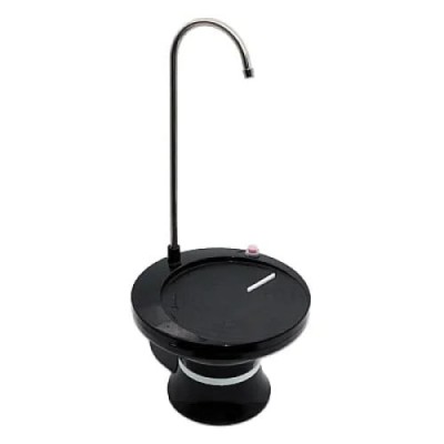 Dispenser automat pentru apa, cu suport pentru pahar, putere 3,8W, incarcare USB, negru foto