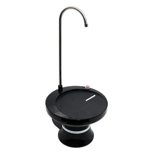 Dispenser automat pentru apa, cu suport pentru pahar, putere 3,8W, incarcare USB, negru