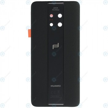 Huawei Mate 20 RS Porsche Design (LYA-L29) Capac baterie piele negru 02352GUP foto