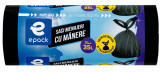 Saci Menajeri cu manere Epack, 35L, 15 Buc/rola