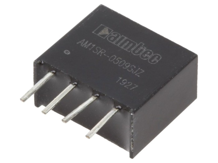 Convertor DC/DC 9V 83mA 750mW