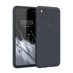 Husa pentru Google Pixel 4a, Silicon, Albastru, 52357.186