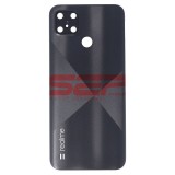 Capac Baterie Realme C21Y Negru / Black, Carcasa Spate, Bulk, Copy