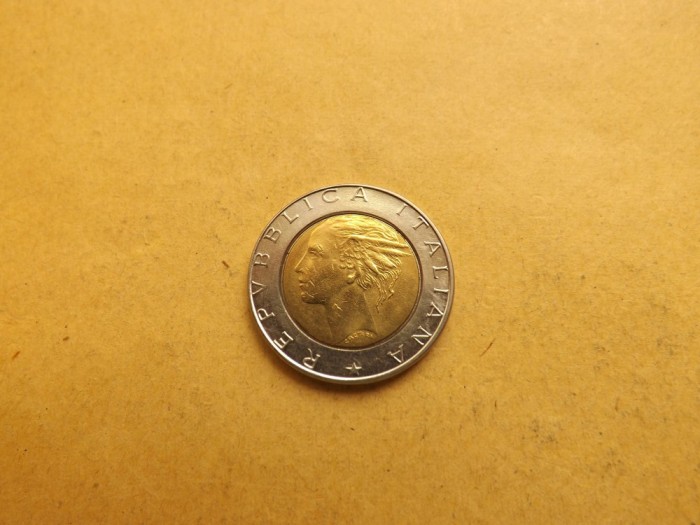 Italia 500 Lire 1989