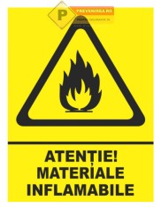 Indicatoare pentru material inflamabil foto