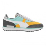 Puma Future Rider Play On Tangerine-Mint 393473-24 393473-24-44
