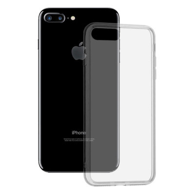 Husa pentru iPhone 7 Plus / 8 Plus, Techsuit Clear Silicone, Transparenta foto