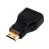 Cumpara ieftin Adaptor universal HDMI mini tata la HDMI mama - Negru