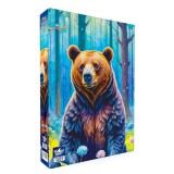 Puzzle Marea Neagră Pădurea fermecată: Urs - 500 de piese
