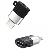 Adaptor OTG Tip C - Lightning (Negru) XO Design NB149-D