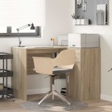 vidaXL Birou de colț Sonoma Oak 102x88x75 cm Lemn aglomerat