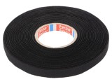 Bandă Textilă Automotive Neagră 9mm x 25m