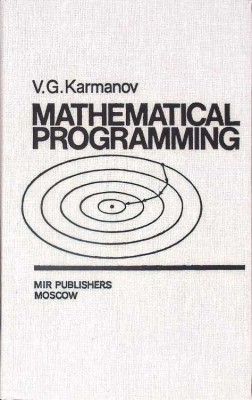 MATHEMATICAL PROGRAMMING-V.G. KARMANOV-361072 foto