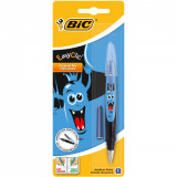 Bic Stilou Easy Clic Monster 1 Buc/Blister 36009446