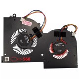 Cooler placa video Laptop Gaming, MSI, P65 Creator 8RF, 8RD, 9RD, MS-16Q2, MS-16Q3, BS5005H5-U3N, 16Q2-GPU-CW, 16Q2-GPU-CCW, 5V, 0.5A, GPU