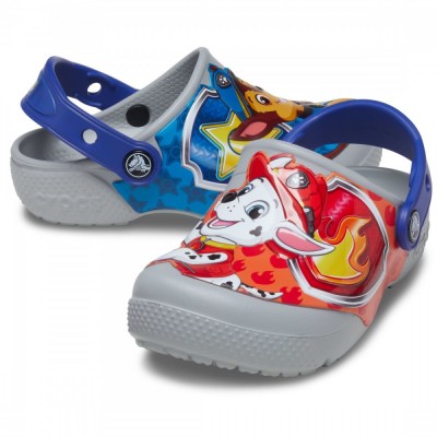 Saboti Crocs Fun Lab Paw Patrol Patch Clog Gri - Light Grey foto