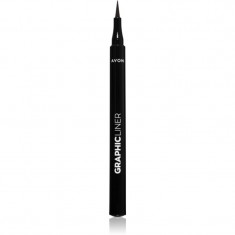 Avon Soul Energy tuș lichid pentru ochi, tip cariocă culoare Charcoal 1 ml