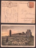 Germany Reich 1922 Postal History Rare Old postcard postal stationery D.483