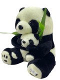 Urs panda cu pui 30 cm