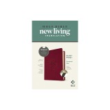 NLT Personal Size Giant Print Bible, Filament Enabled Edition (Red Letter, Leatherlike, Aurora Cranberry, Indexed)