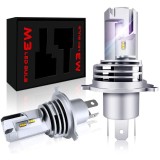 Cumpara ieftin Becuri LED H4 M3, 5000lm 6500K 12V 24V 50W Pentru Masina Motocicleta Camoiane