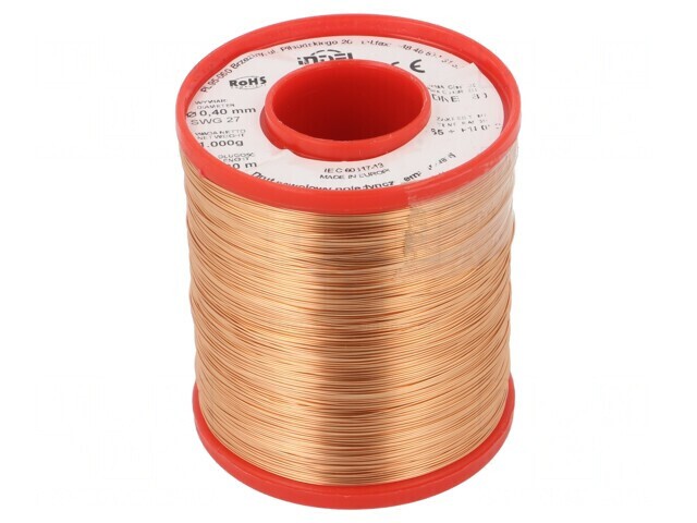 S&acirc;rmă emailată cupru 0,4mm 1kg