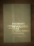 DOCUMENTE PRIVIND REVOLUTIA DE LA 1848 IN TARILE ROMANE C. TRANSILVANIA VOL II de STEFAN PASCU , VICTOR CHERESTESIU , 1979