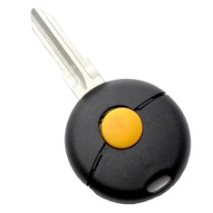 Carcasa Cheie Auto Techstar, compatibila Mercedes-Benz Smart cu 1 buton, compatibila modele 1998&ndash;2007 Fortwo, Forfour, City Coupe, Cabrio