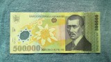 500000 lei 2000 semnatura Ghizari, bancnota polimer Romania 500.000