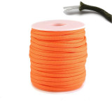 Snur Cordelina Paracord (7x3 fire) 25mx4mm Rezistenta Portocaliu 7269