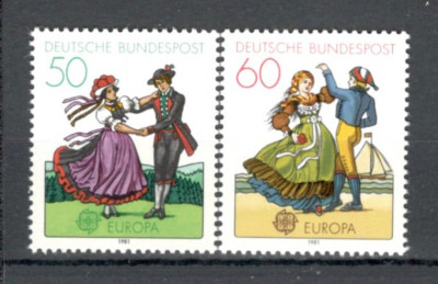 Germania.1981 EUROPA-Folclor SE.506 foto