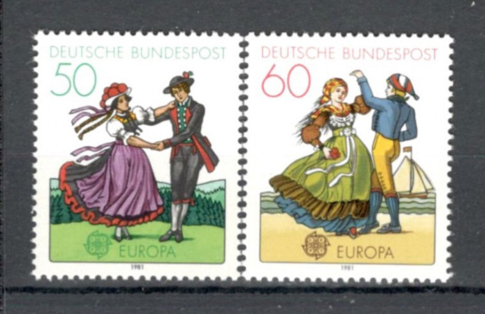 Germania.1981 EUROPA-Folclor SE.506